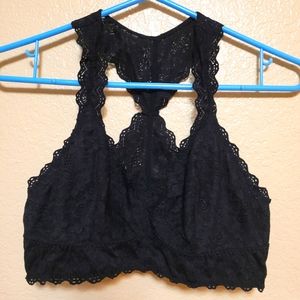 Felina Women Blacl Bralettes Size L